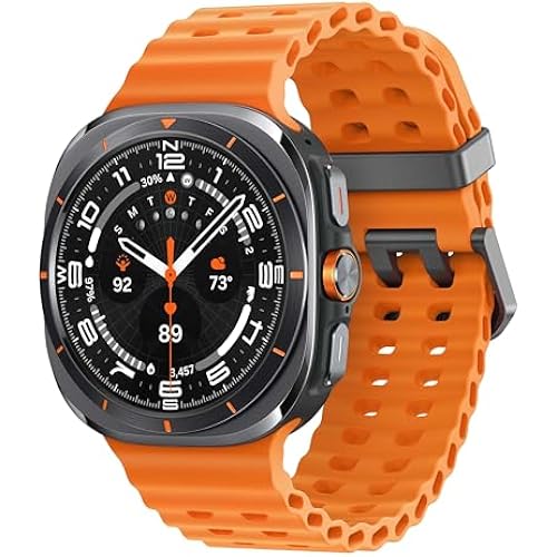 Samsung Galaxy Watch Ultra (2024) 47mm LTE AI Smartwatch w/Energy Score, Wellness Tips, Heart Rate Tracking, Sleep Monitor, Fitness Tracker, GPS, Titanium Gray [US Version, 1Yr Manufacturer Warranty]