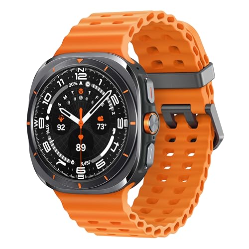 Samsung Galaxy Watch Ultra (2024) 47mm LTE AI Smartwatch w/Energy Score, Wellness Tips, Heart Rate Tracking, Sleep Monitor, Fitness Tracker, GPS, Titanium Gray [US Version, 1Yr Manufacturer Warranty] by Samsung - Used condition - US$295.58
