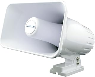 Speco 4 x 6 Weatherproof PA Speaker Horn - White