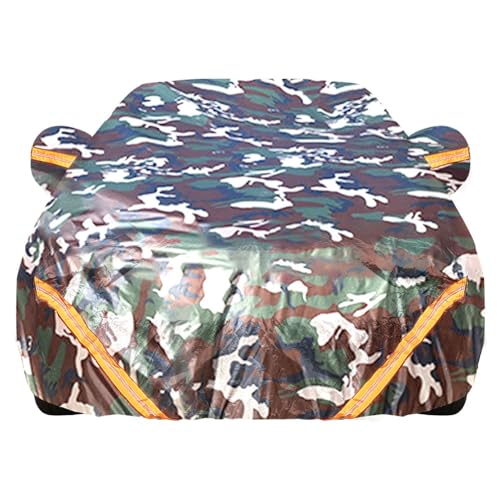 ZASMFICOD Housse De Voiture Extérieure pour Discovery 3 | Housse De Voiture Imperméable À l'eau Et À La Pluie Housse De Voiture Complète Tous Temps