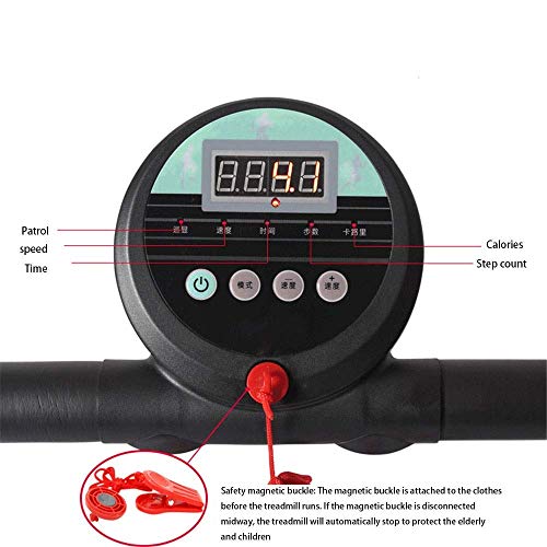Image of Digital Folding Treadmill Running Exercise Machine Fitness Folding Treadmill Walking Machines Treadmill Running Machine Fitness Workout