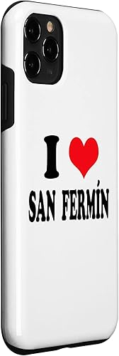Miniatura 3 de Funda para iPhone 11 Pro Prendas de España I Heart San Fermín Pamplona