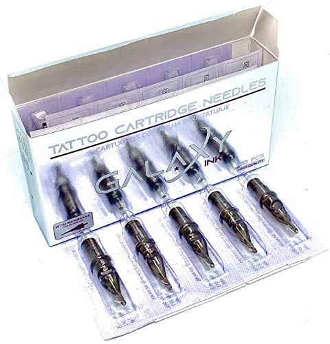 Aghi per tatuaggio - 5 MAGNUM - SCATOLA DA 20 CARTUCCE - GALAXY INK - Aghi sterili monouso di alta qualità ORIGINALE!