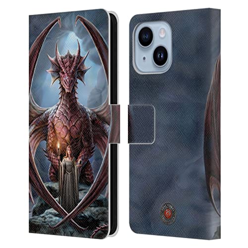 Housse iPhone 14 Plus Anne Stokes avec fentes cartes et support