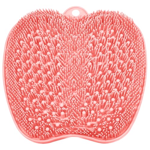 BESKAR Großes Fußbürste für Massage & Fußreinigung | Fußwäscher Fuss Wäscher Bath Massage Pad mit Rutschfesten Saugnäpfen | Reinigt, Massiert Ihre Füße Ohne Bücken 1