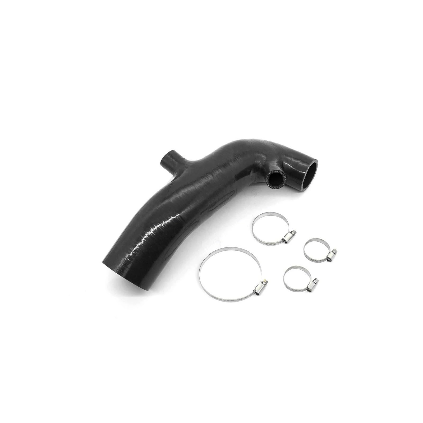 Tubo Flessibile Per Mini Per Cooper S Per Clubman 1.6T R55 R56 R57 R58 R59 R60 R61 N14 N18 Kit Tubo Aspirazione Turbo In Silicone Motore Tubo Aspirazione Aria Fredda(N18 Black)
