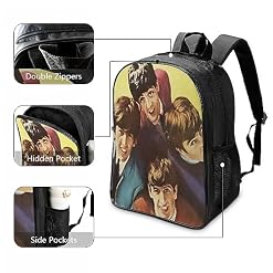 The Beatles Sac à Dos D’école Pour Enfant Rock Band Grande Capacité Cartable Sac De Voyage Sac D’école Primaire Filles Garçons Mignonne Cadeau 16inch - Les Beatles, Paul McCartney, John Lennon, RIngo Starr, George Harrison The Beatles Sac à Dos D'école Pour Enfant Rock Band Grande Capacité Cartable Sac De Voyage Sac D'école Primaire Filles Garçons Mignonne Cadeau 16inch – Image 3