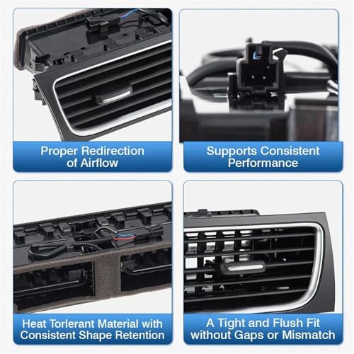 Évent de climatisation cassé Audi A4 A5 ? Grille milieu LHD - 3