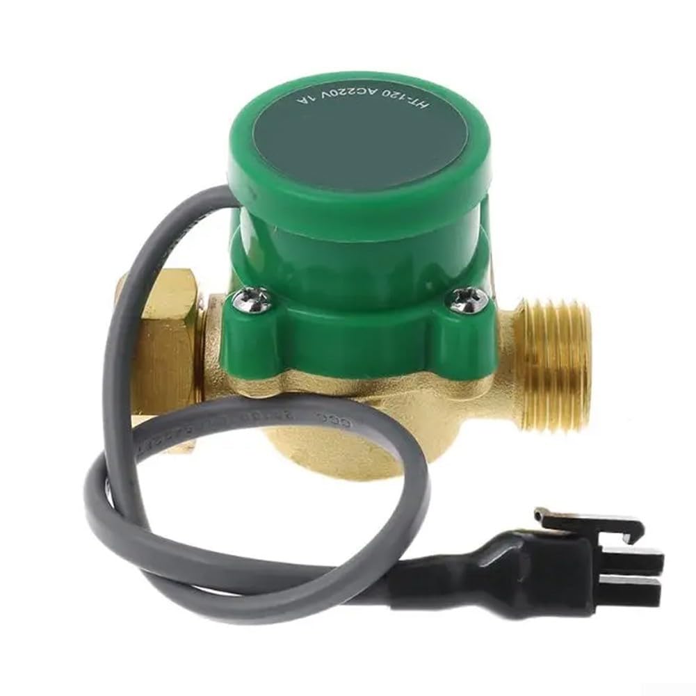 Pompe de circulation d'eau pour chauffage central, installation facile, pompe de circulation d'eau chaude et froide, matériau en laiton, 1 débit d'appoint 5 A