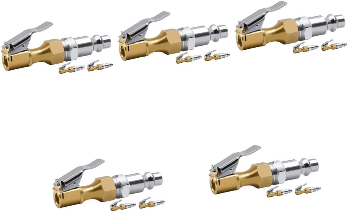 HEALLILY 15pcs Automotive Air Chuck Adapter Clip for Tire Inflator Chuck for Auto Bike Pump