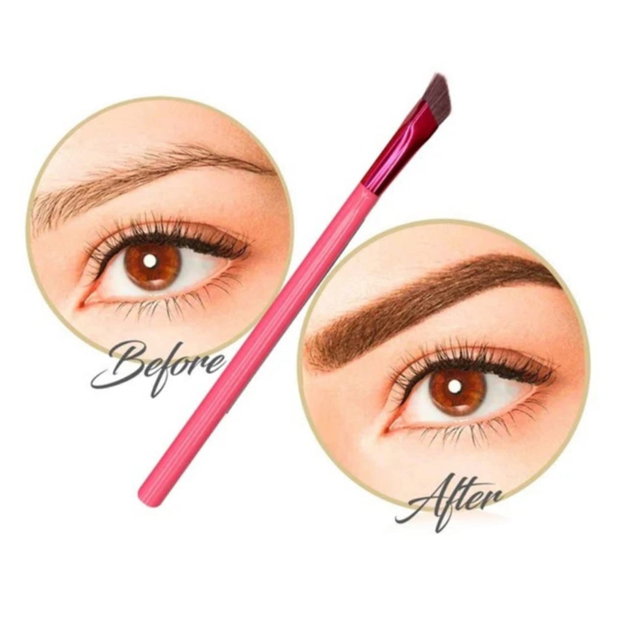 Healeved 10pezzi Spazzole Per Sopracciglia Angolate Makeup Per Per e Accessorio Per e