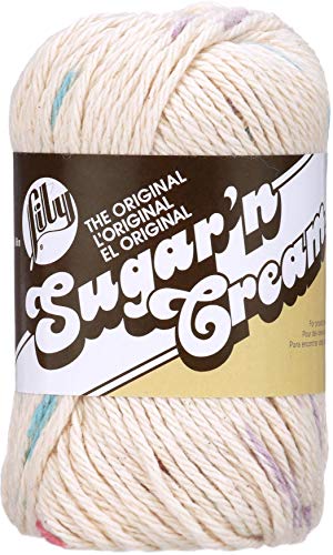 Image of Lily Sugar 'N Cream Yarn, 2 Ounce, Potpourri Ombre