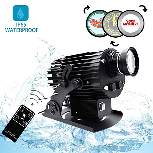 DYJD 150W LED GOBO Projector Custom Logo Super Wide Angle Outdoor Waterproof Manual Zoom Multi-Picture Rotation