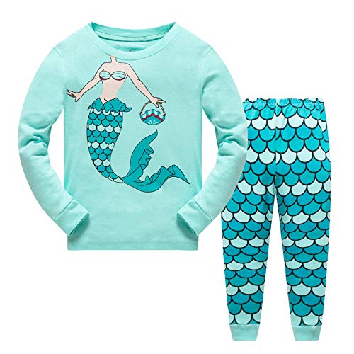 Garsumiss Mädchen Schlafanzug Giraffe Baumwolle Kinder Langarm Pyjama 98 104 110 116 122 128 134 140 146
