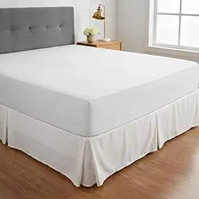 Lençol Avulso Queen Liso Com Elástico Malha 100% Algodão Resistente Com Toque Macio Respirável Cozzilar (Branco)