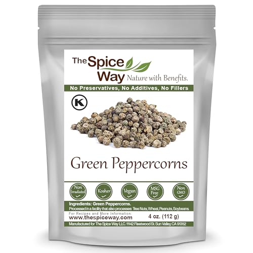 The Spice Way グリーンペッパーコーン - 4オンス（Amazon）