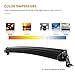 Auxbeam 42” LED Light Bar 240W LED Work Light Off Road Lights Spot Flood Combo Beam 80pcs3W Curved 5D Lens for Car SUV UTV ATV Pickup Truck with Wiring Harness
