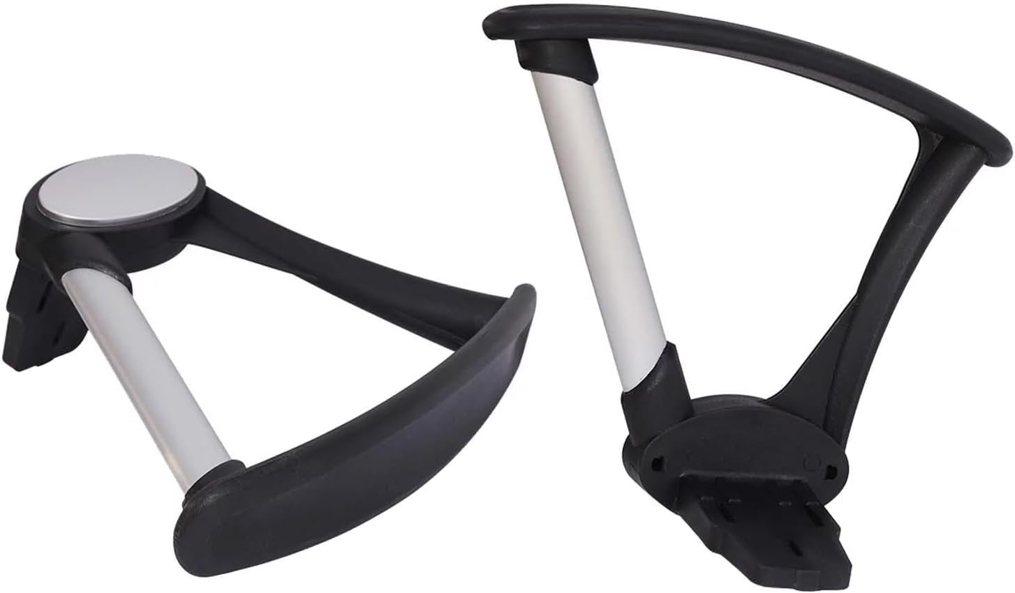 1 Pair Office Chair Armrest Replacement Office Chair Loop Arm Bracket Gaming Chair Armrest Swivel Chair Arm Rest for Office Chair Computer Chair - Style B