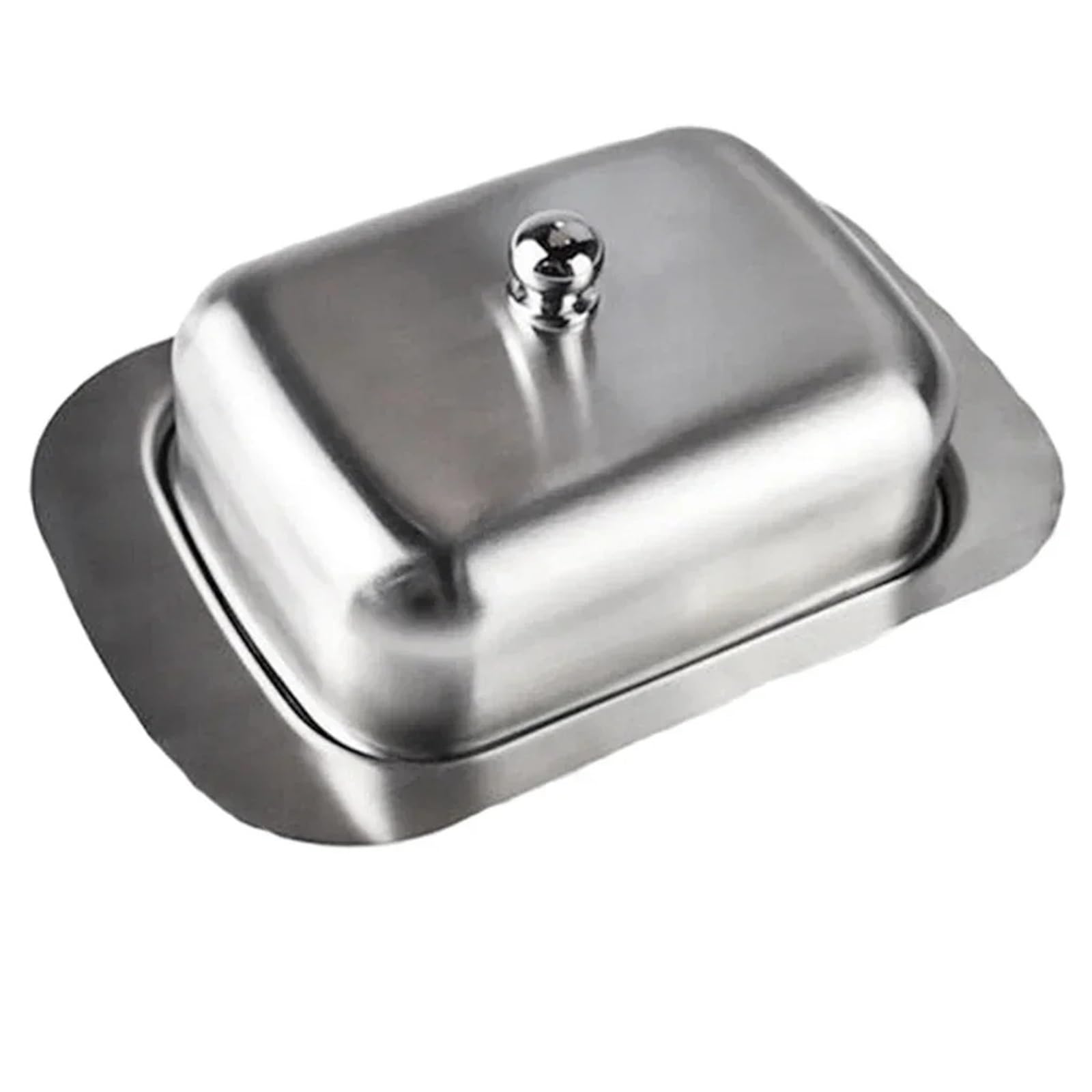 Contenitore for burro, contenitore for con coperchio, for pane e , for biscotti Per Vasellame(Stainless steel lid)