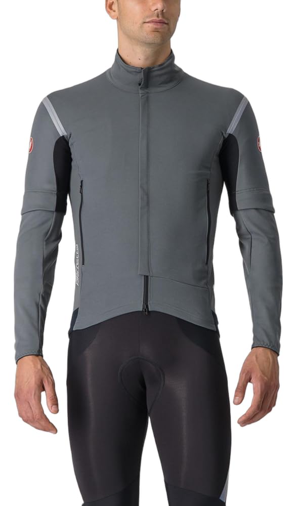 CASTELLI Perfetto RoS2 Co. Men's/Women's Cycling Jacket, Waterproof and Breathable, Protection from Rain and Cold, High Performance