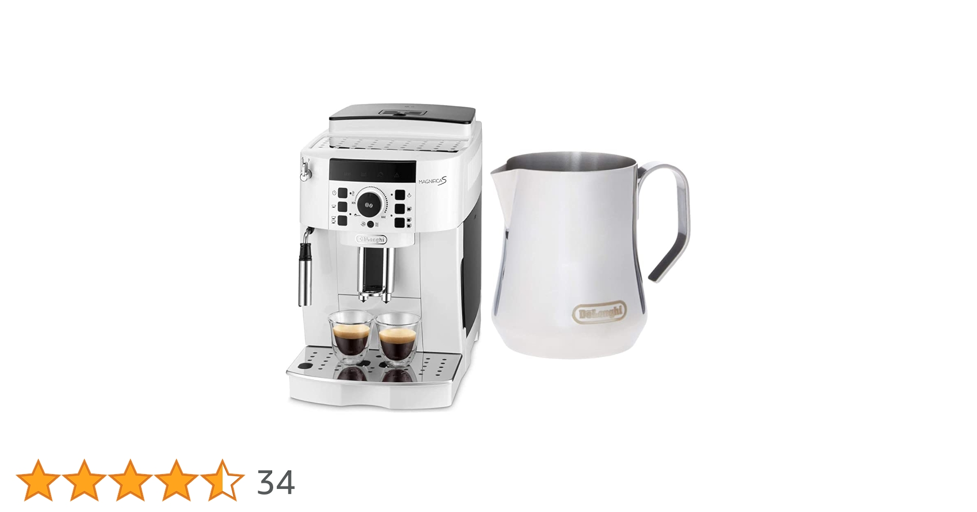 DeLonghi MAGNIFICA S エスプレッソマシン ミルクジャグ付き Amazon.co.jp: アズワン デロンギ 全自動エスプレッソマシン