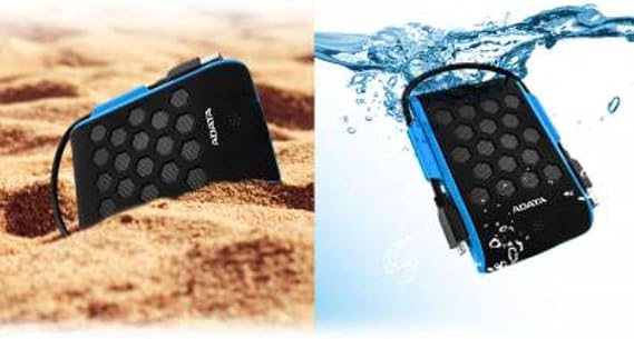 ADATA HD720 1TB USB 3.0 Waterproof/Dustproof/Shock-Resistant External Hard Drive, Blue (AHD720-1TU3-CBL)