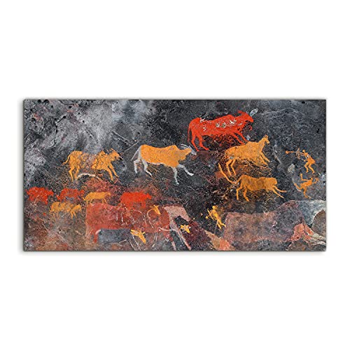 Tableau acrylique 120x60cm pour raviver un mur vide avec la photo murale Antelope Stone