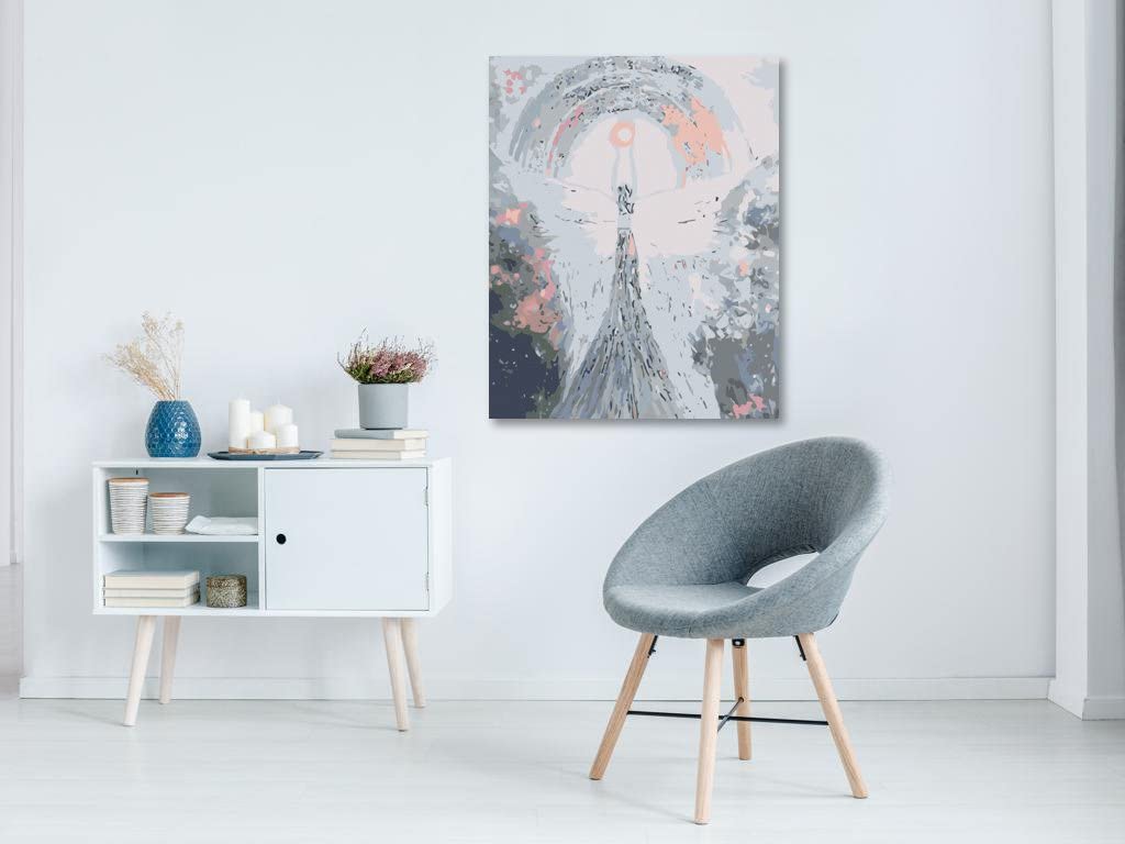 Malowanie według liczb - Anioł von Lenka - Peace Angel 40 x 50 cm z blejtramem (już napięty)