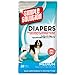 Simple Solution Disposable Dog Diapers for Female Dogs | Super Absorbent Leak-Proof Fit | Medium | 30 Count
