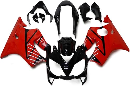 Kit de carenado completo de plástico ABS para Honda CBR600F4i 2004 2005 2006 2007 CBR 600 F4i 04-07 inyección motocicleta carrocería rojo negro kit
