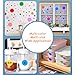 MANJIAMEI 504 Pcs Coloured Dot Stickers Sticky Labels, 25mm/40mm/90mm/128mm Multi-Size Self Adhesive Colorful Sticky Dots, Easy Peel Round Color Coding Labels Decorative Circle Stickers Marking Labels
