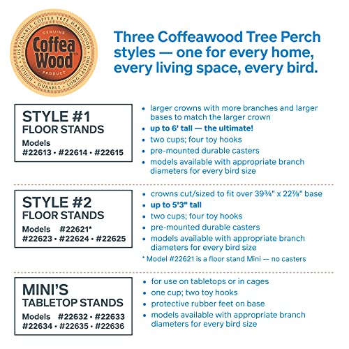 Coffeawood Tree Style # 2 (Large) #TOP7