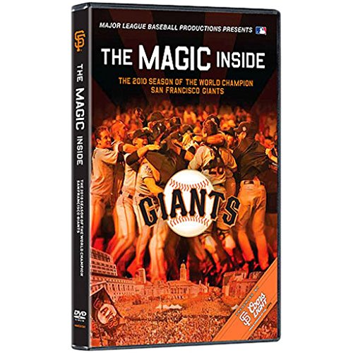 DVD San Francisco Giants 2010 The Magic Inside en formato estadounidense 2