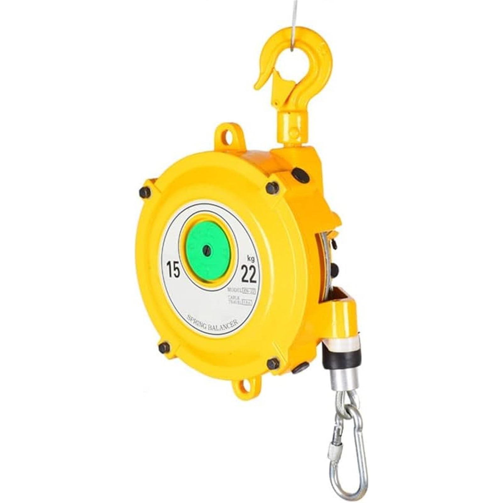 HYQOUKLR Telescopic Spring Balancer, Retractable Spring Balancer With Self-Locking Hook And 1-80kg Load Capacity(15-22kg)