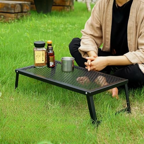 Table de camping pliante pour stabiliser vos repas extérieurs - 3