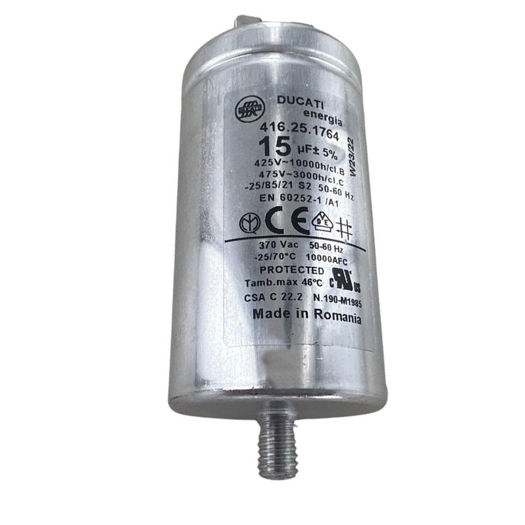 Condensateur 15 uf sèche-linge Baumatic 41043444 authentique Caple - 5