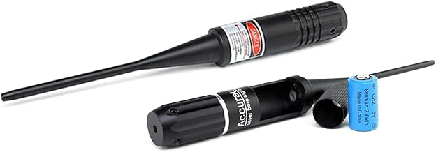 Universal Laser Collimator with CR2 Batteries Included, for Any Caliber.