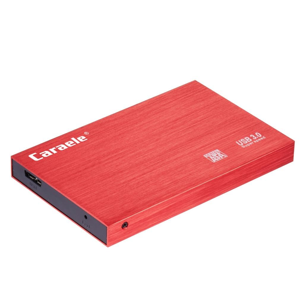VELURA Red Ultra Slim 2.5in USB3.0 Hard Drive HDD Capacity Disk for PC Laptop 500GB|1 Piece External Hard Drive| External Hard Disk Drives|Computers/Tablets & Networking-image-37