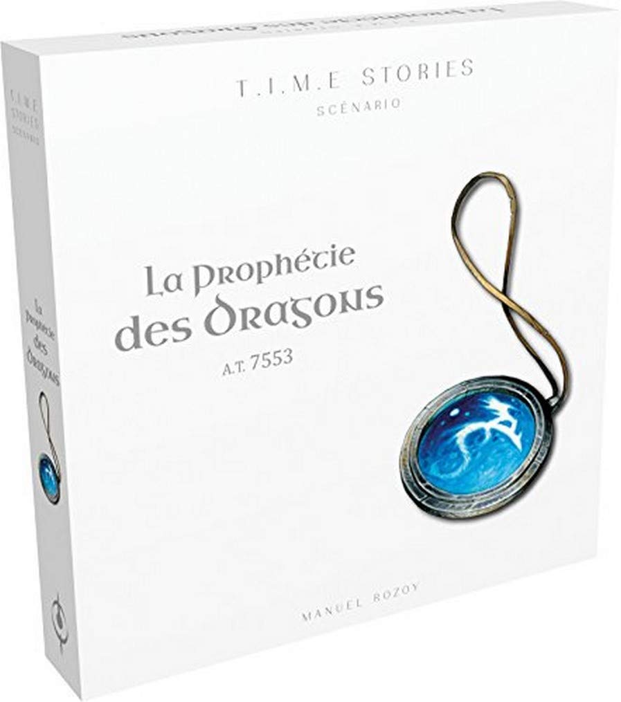 Asmodee Space Cowboys | T.I.M.E Stories - Prophecy of Dragons Scenario | Board Game | Ages 12+ | 2-4 Players | 90 Minutes