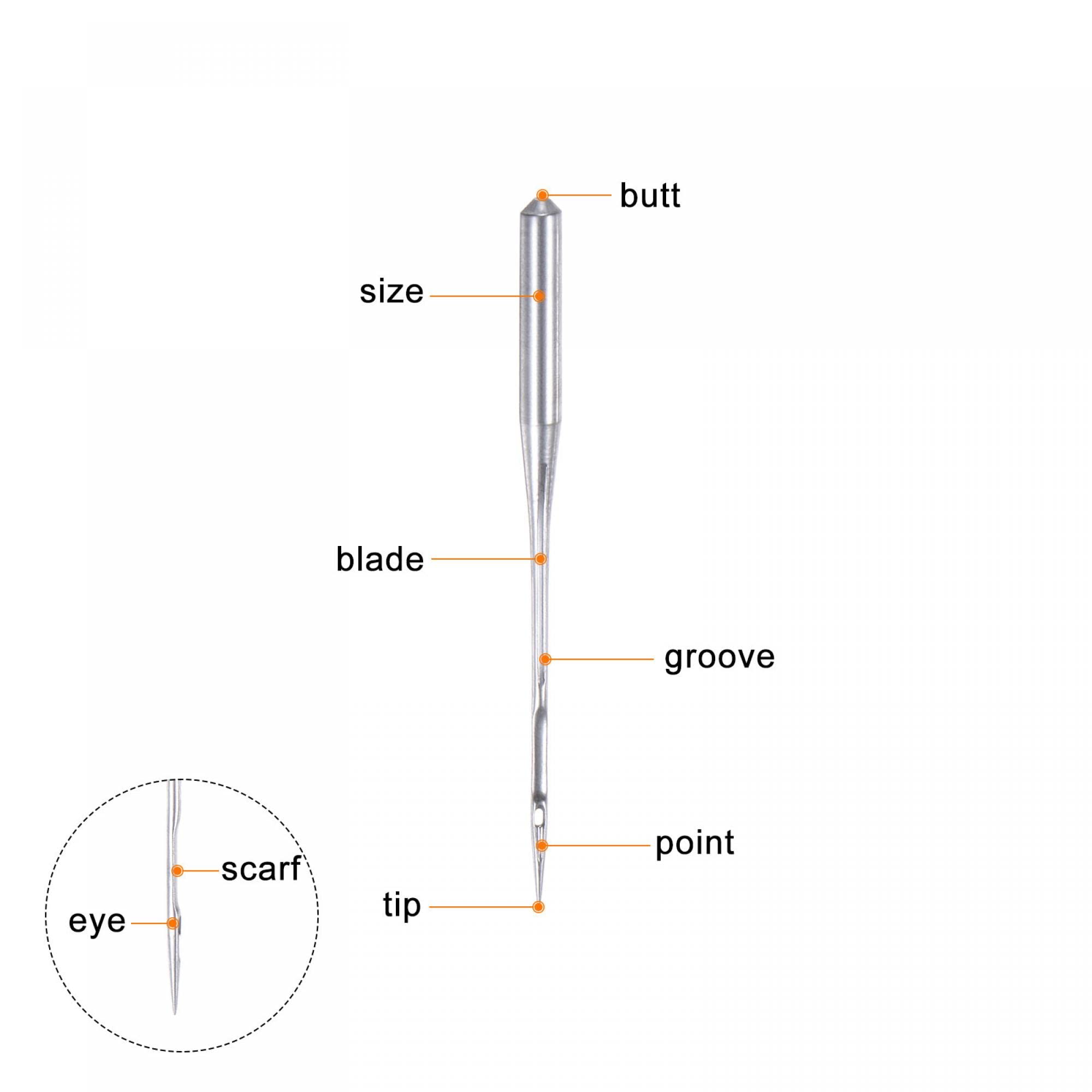 10 Aghi Per Macchina Overlock Schmetz DCx1F - Spessore 75/11 - Per Macchine Da Cucire Overlock E Coverlock - Foto 11