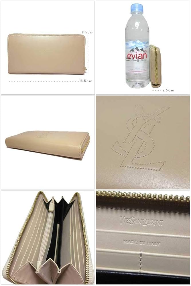 SAINT LAURENT ベージュ 長財布 楽天市場】サンローラン 長財布 ラウンドファスナー長財布