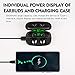 Moosen Auricular Inalámbricos Bluetooth, TWS Sonido Stéreo CVC8.0 Auriculares Inalámbricos con Pantalla...