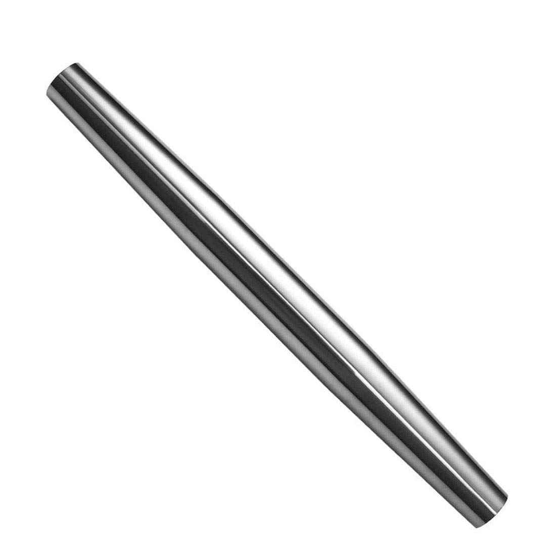 13"Pin de Rodadura de Acero Inoxidable Profesional de 13" □ Rodillo de Masa para panaderos Hacer Pizza, Galletas, pastelería, Pasta, Masa de albóndigas