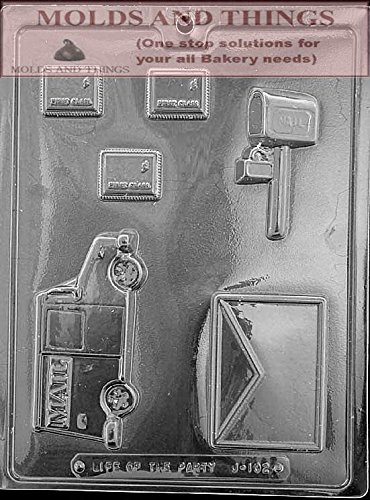 Mail Theme Candy Mold for Chocolate and Cake Decorating