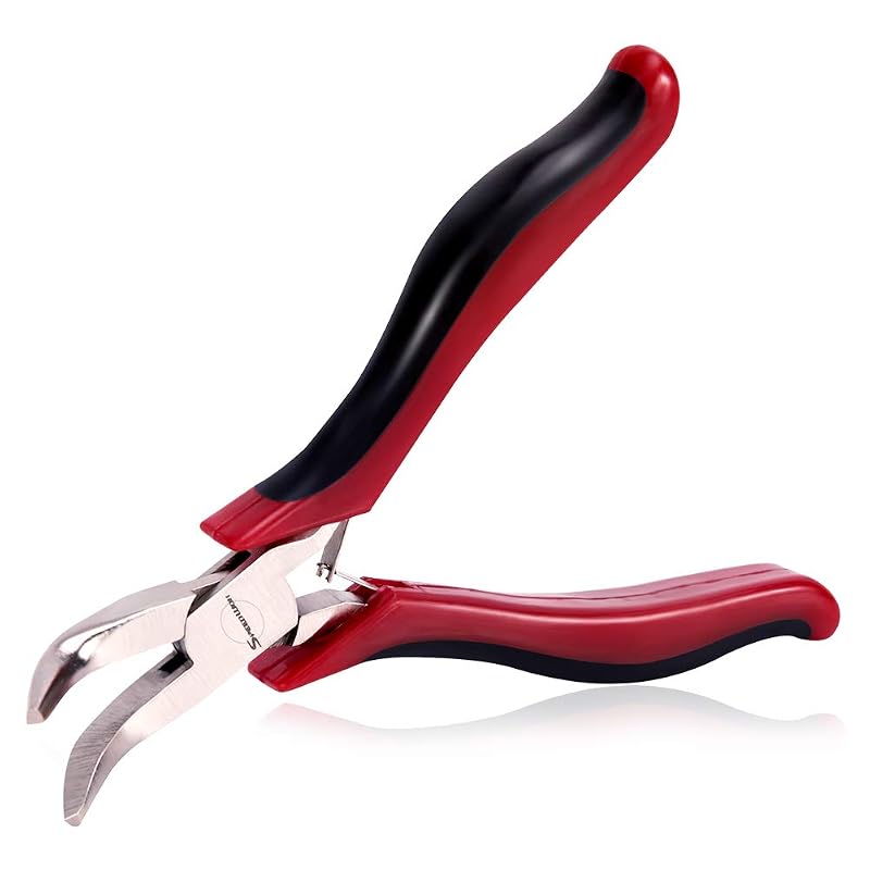 Alicate de Bico Curvo 45° SPEEDWOX em Aço Cromo-Vanádio com Mola 12,3 cm Modelo SMBN4.5-39