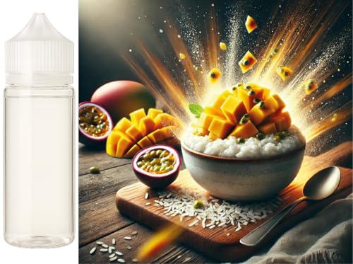 Riz au lait mangue maracuja Sasami 100 ml : arôme concentré vegan pour e-liquide DIY