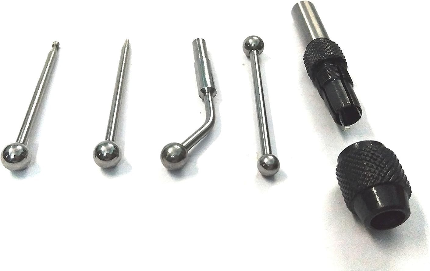 Wiggler y center finder kit de 5 piezas para alinear el eje de fresadoras con precisión