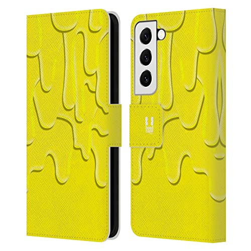 Étui Portefeuille Samsung Galaxy S22 5G Head Case Designs Jaune