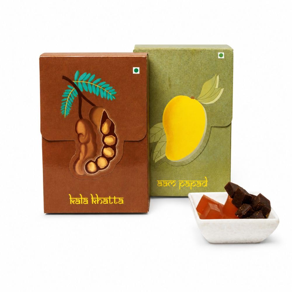 Chocovic Khata Meetha Aam Papad Combo | Aam Papad | Kala Khata Imli Papad | 100% Natural Fruit Candy | Premium Fruit Toffee Candy-image-37