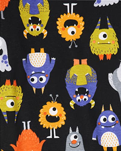 The Children's Place Baby, Toddler and Big Kids' Siblings Matching Halloween Pajama Sets, Cotton3